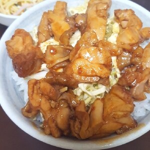 子供も大好き♡照り焼きチキン丼♪